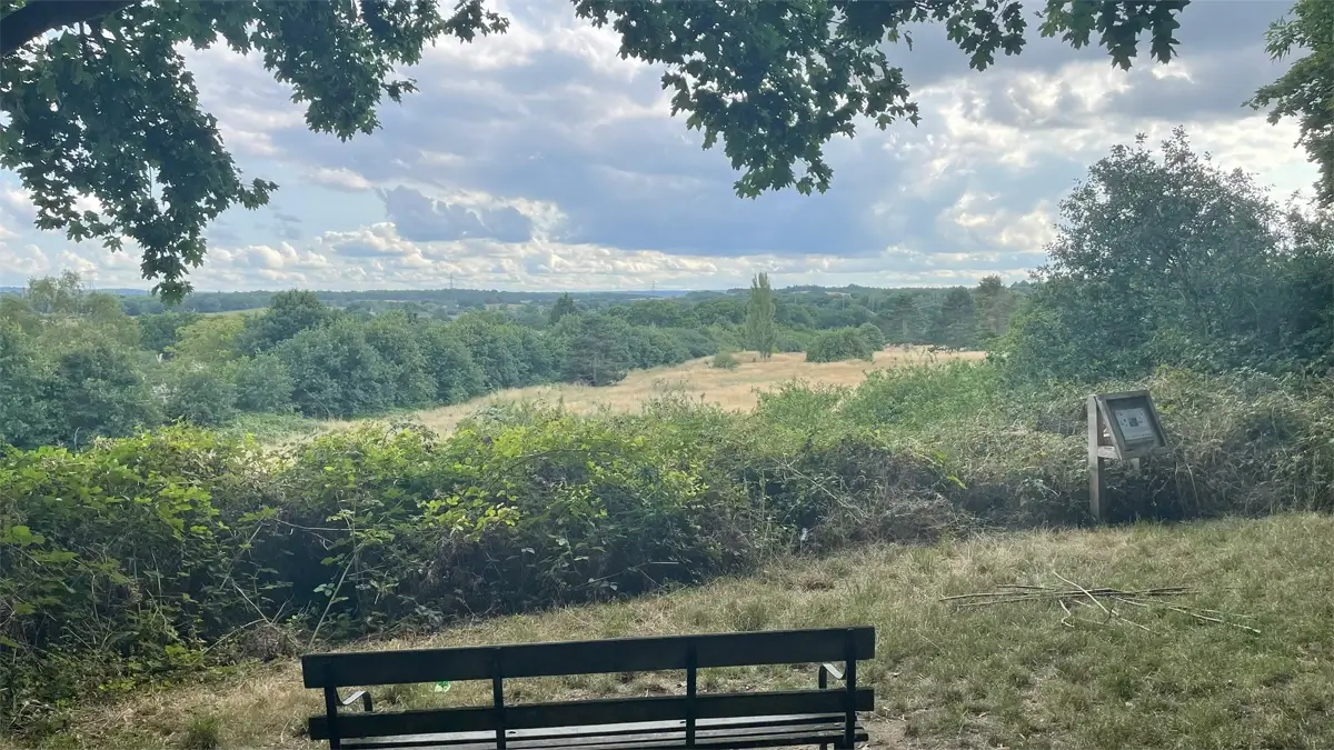 View of former Chessington Golf Club