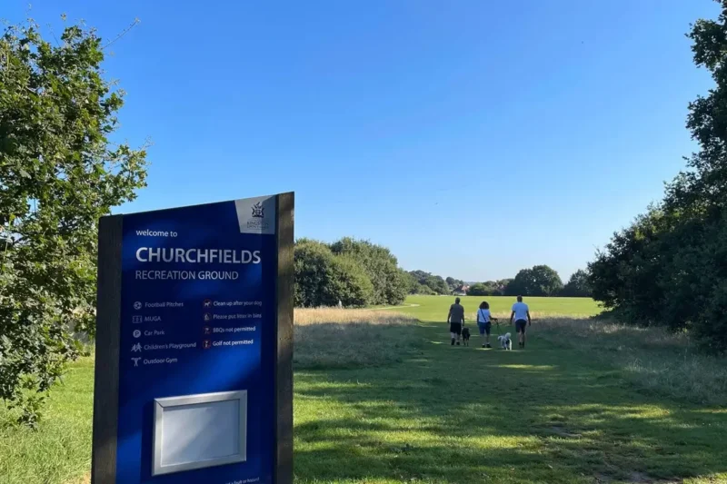 New PlayZone for Churchfields, Chessington