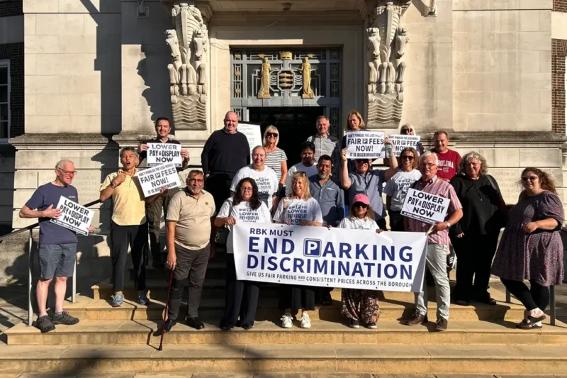 Kingston parking charges petition