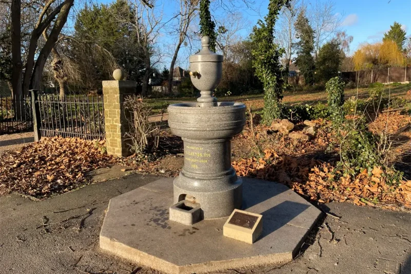 Historic drinking fountain at King Edward’s recreation ground restored