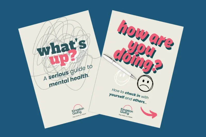 Kingston Giving publishes free mental health guides