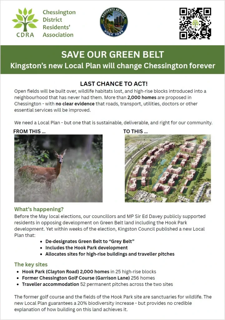 Save Our Green Belt